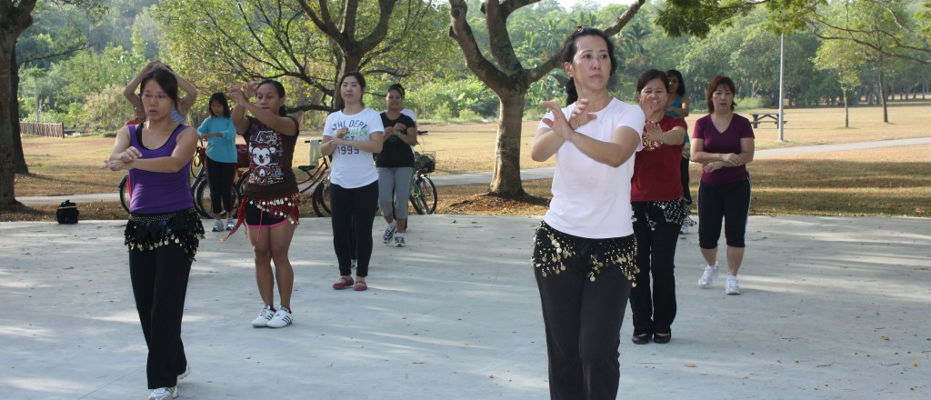A Belly Good Dance Class at Pasir Ris Park