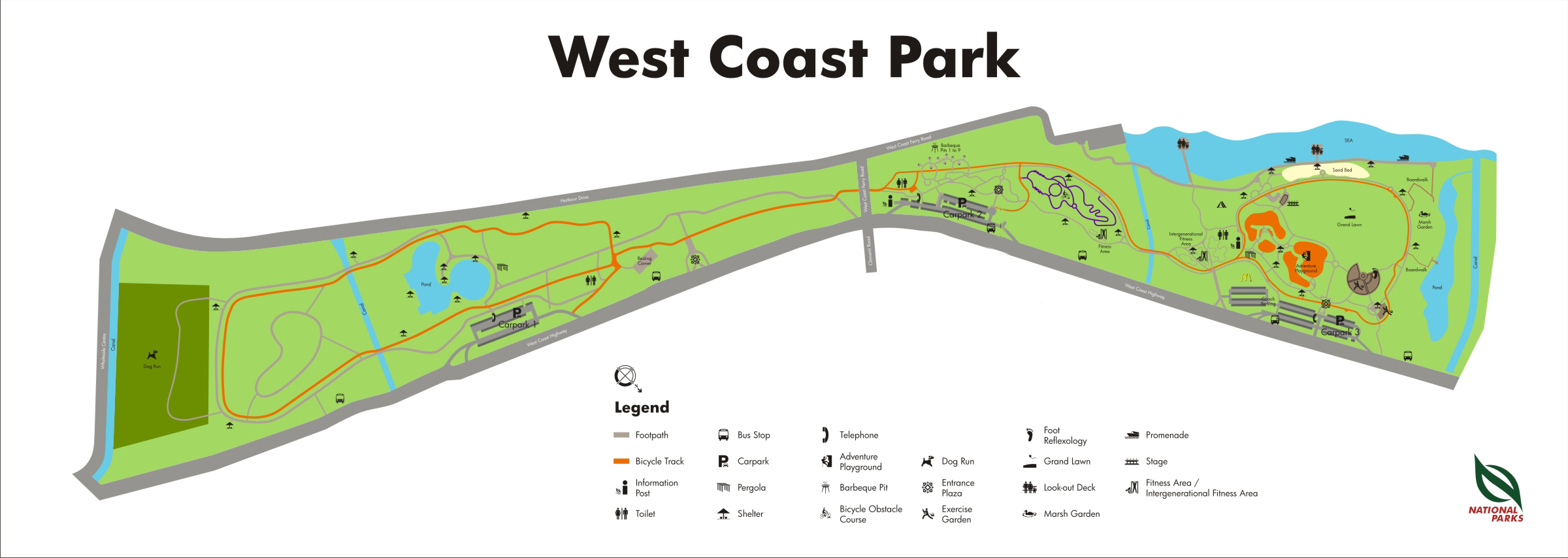 gocycling west coast park