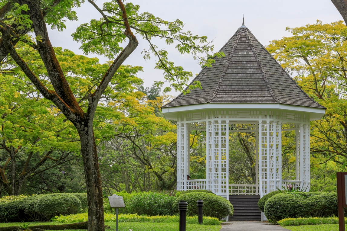 The Bandstand at the Singapore Botanic Gardens