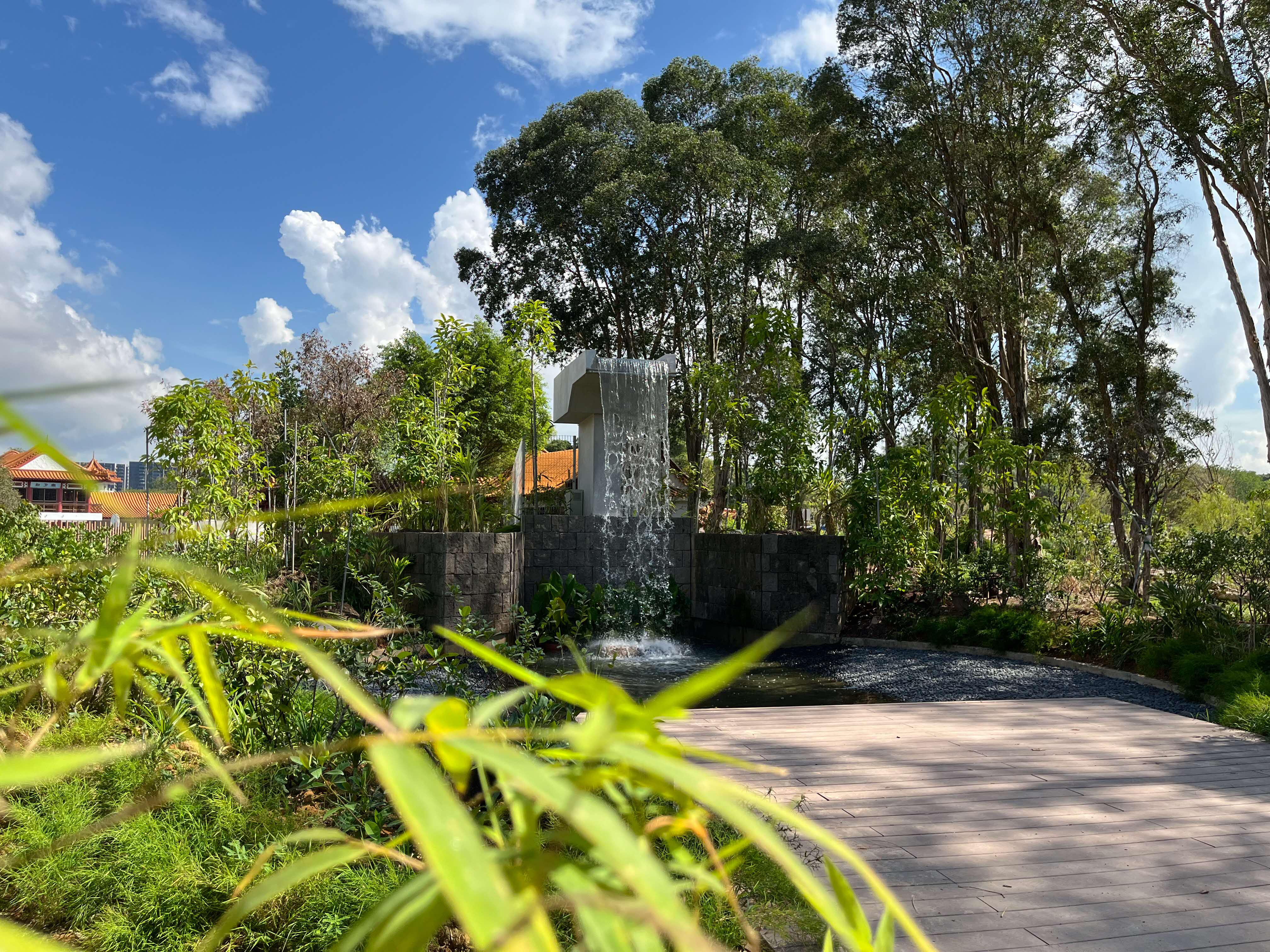 sunken garden